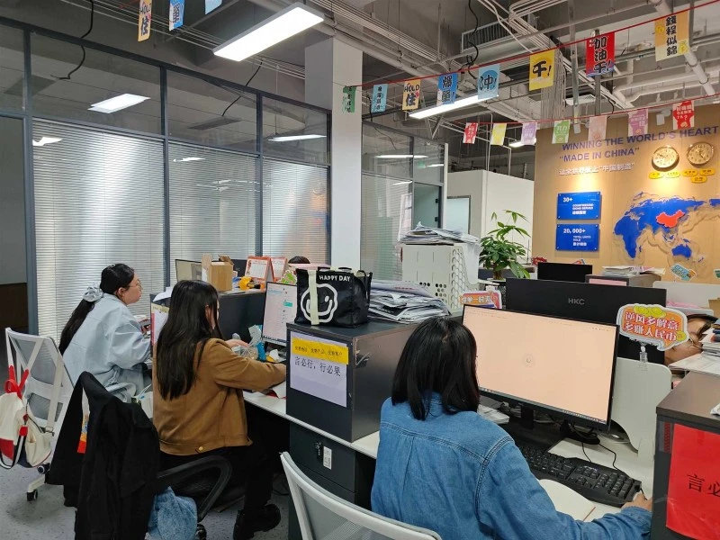 Our dedicated support team at Tianjin Freya working to ensure global customer success Our dedicated support team at Tianjin Freya working to ensure global customer success