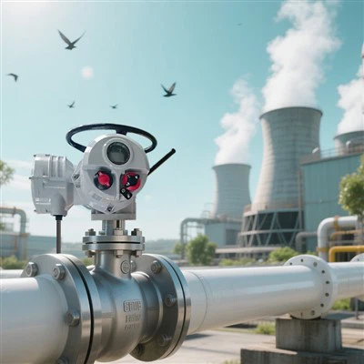 बिजली संयंत्र विद्युत गेट वाल्व एक्ट्यूएटर